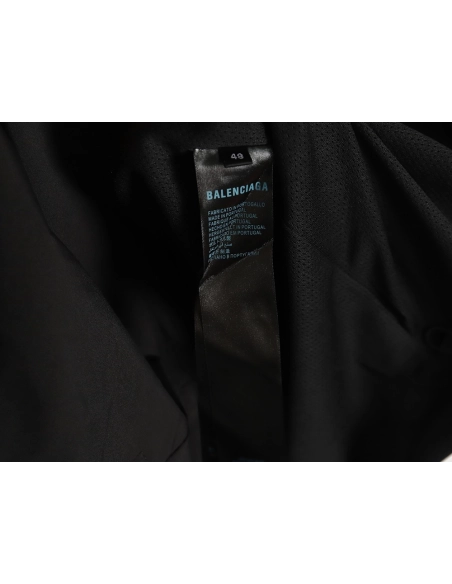 Balenciaga patchwork slogan windbreaker jacket TSK2,Balenciaga Jacket,Jacket,APPAREL