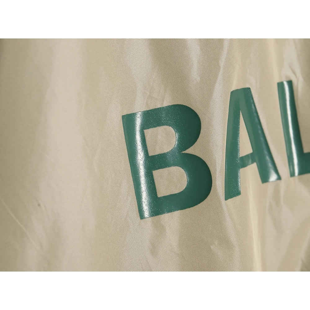 Balenciaga patchwork slogan windbreaker jacket TSK1,Balenciaga Jacket,Jacket,APPAREL