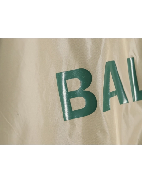 Balenciaga patchwork slogan windbreaker jacket TSK1,Balenciaga Jacket,Jacket,APPAREL