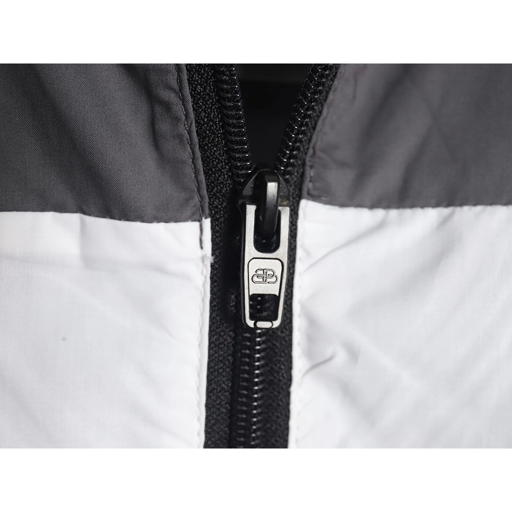 Balenciaga patchwork slogan windbreaker jacket,Balenciaga Jacket,Jacket,APPAREL