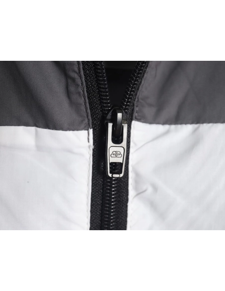 Balenciaga patchwork slogan windbreaker jacket,Balenciaga Jacket,Jacket,APPAREL