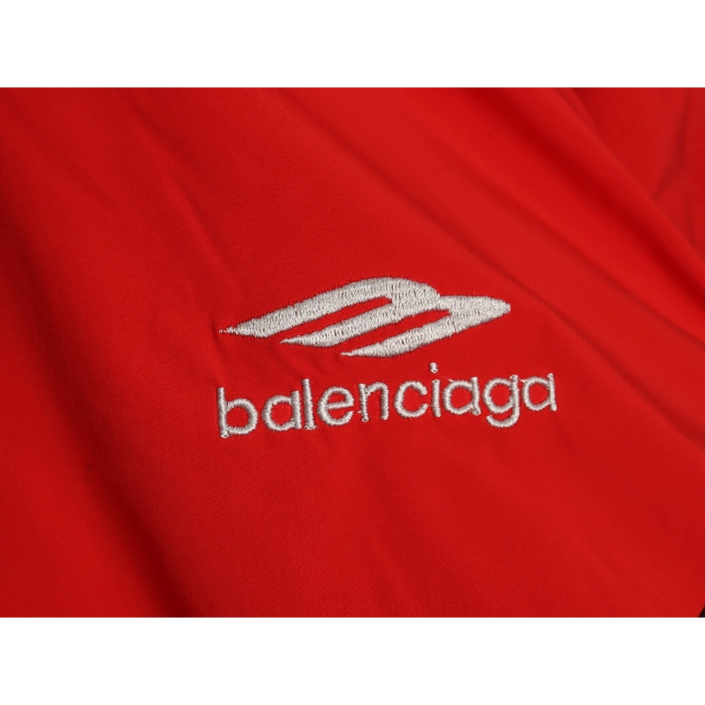 Balenciaga 3B red and blue patchwork jacket,Balenciaga Jacket,Jacket,APPAREL