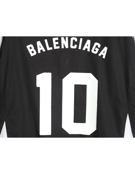 Balenciaga 10 patchwork football training jacket,Balenciaga Jacket,Jacket,APPAREL