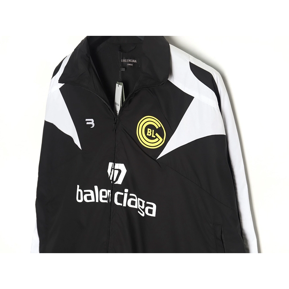 Balenciaga 10 patchwork football training jacket,Balenciaga Jacket,Jacket,APPAREL
