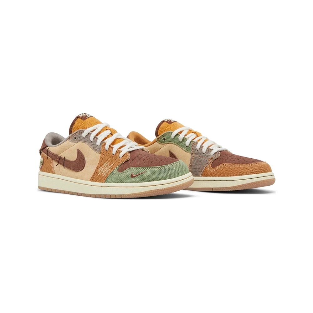 ZION WILLIAMSON X AIR JORDAN 1 RETRO LOW OG VOODOO DZ7292-200,AIR JORDAN 1 LOW,Air Jordan
