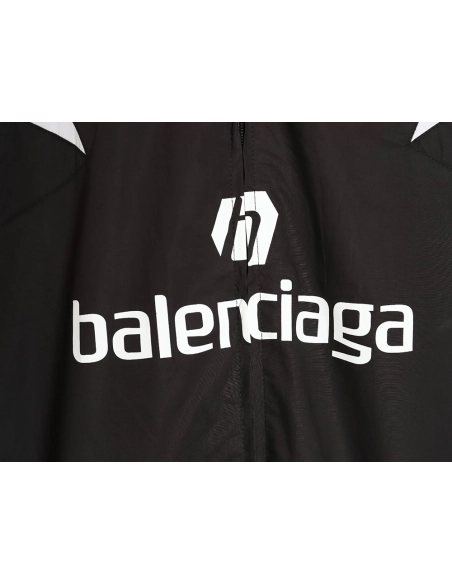 Balenciaga 24SS size 10 patchwork football training jacket,Balenciaga Jacket,Jacket,APPAREL
