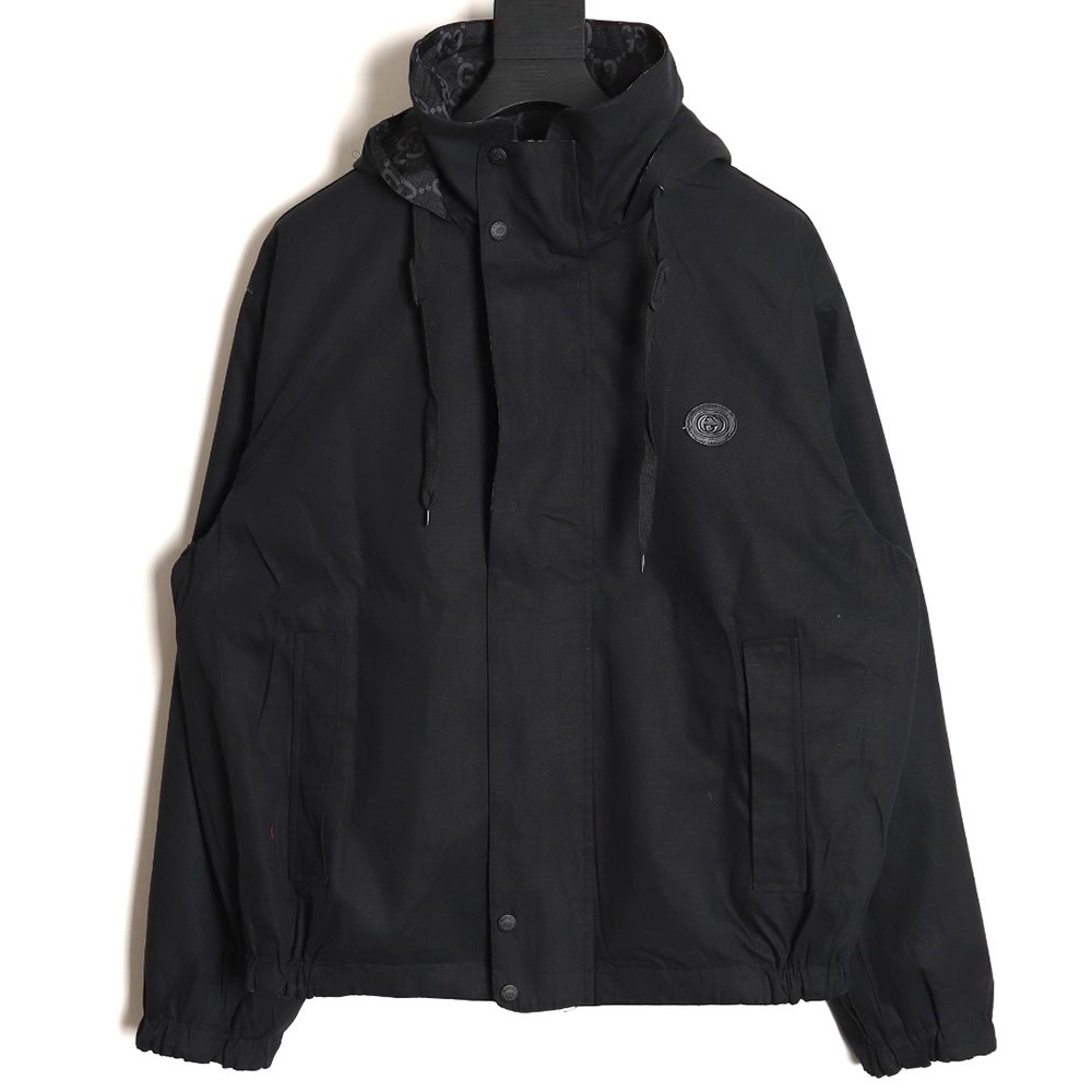 Gucci reversible presbyopic dragon plaid jacket,Gucci Jacket,Jacket,APPAREL