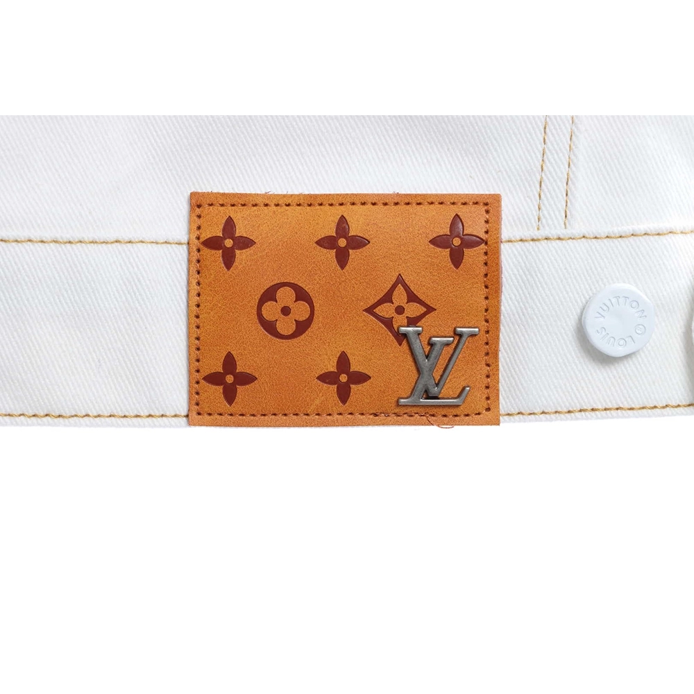 LV starry sky inkjet blue and white gradient denim jacket,Louis Vuitton Jacket,Jacket,APPAREL