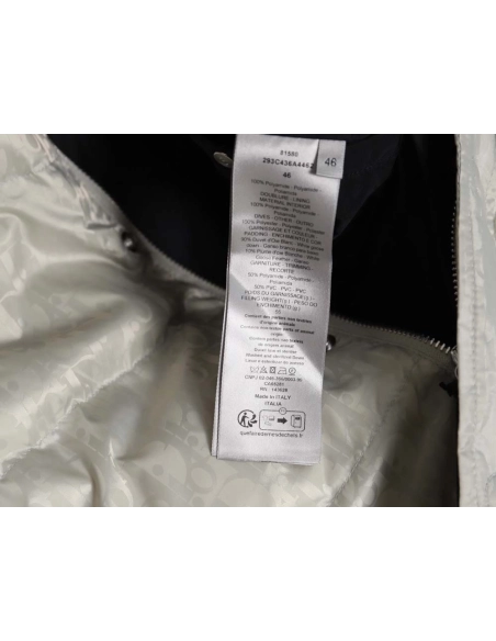 DIOR Dior allover dark pattern presbyopic lapel down jacket,Dior Jacket,Jacket,APPAREL