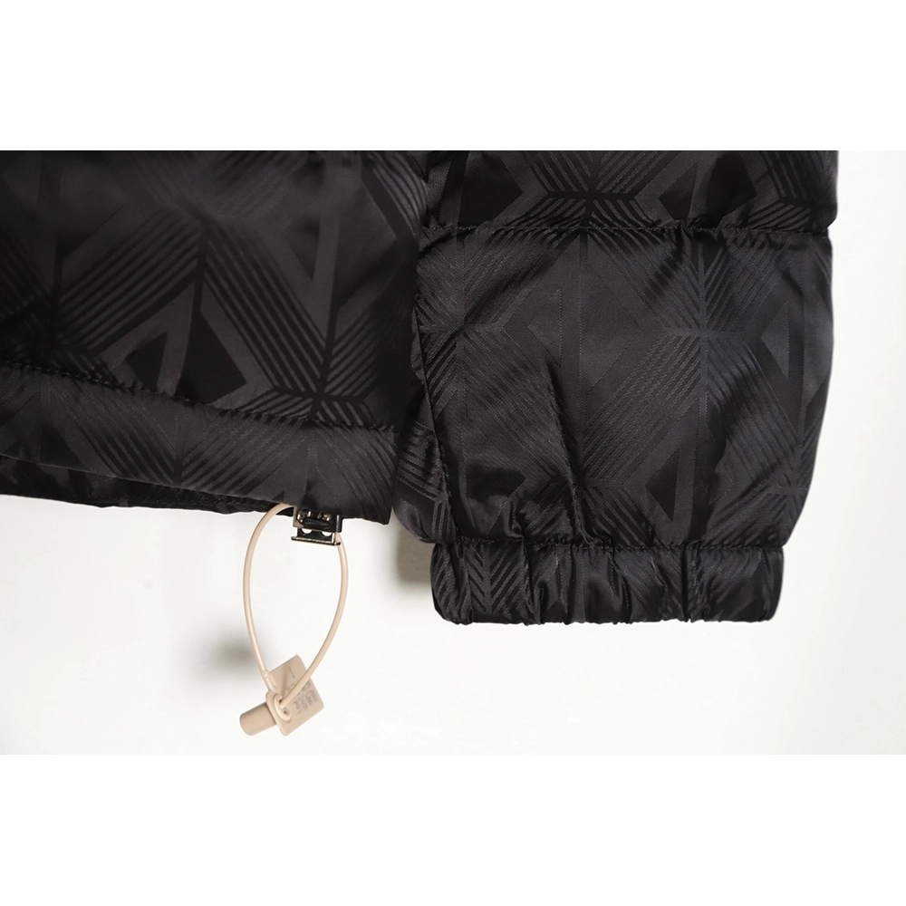 Dior 20FW allover printed dark pattern diamond down jacket,Dior Jacket,Jacket,APPAREL