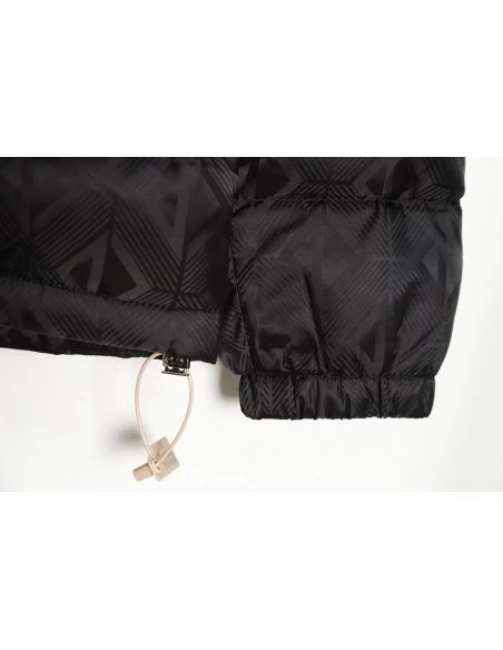 Dior 20FW allover printed dark pattern diamond down jacket,Dior Jacket,Jacket,APPAREL