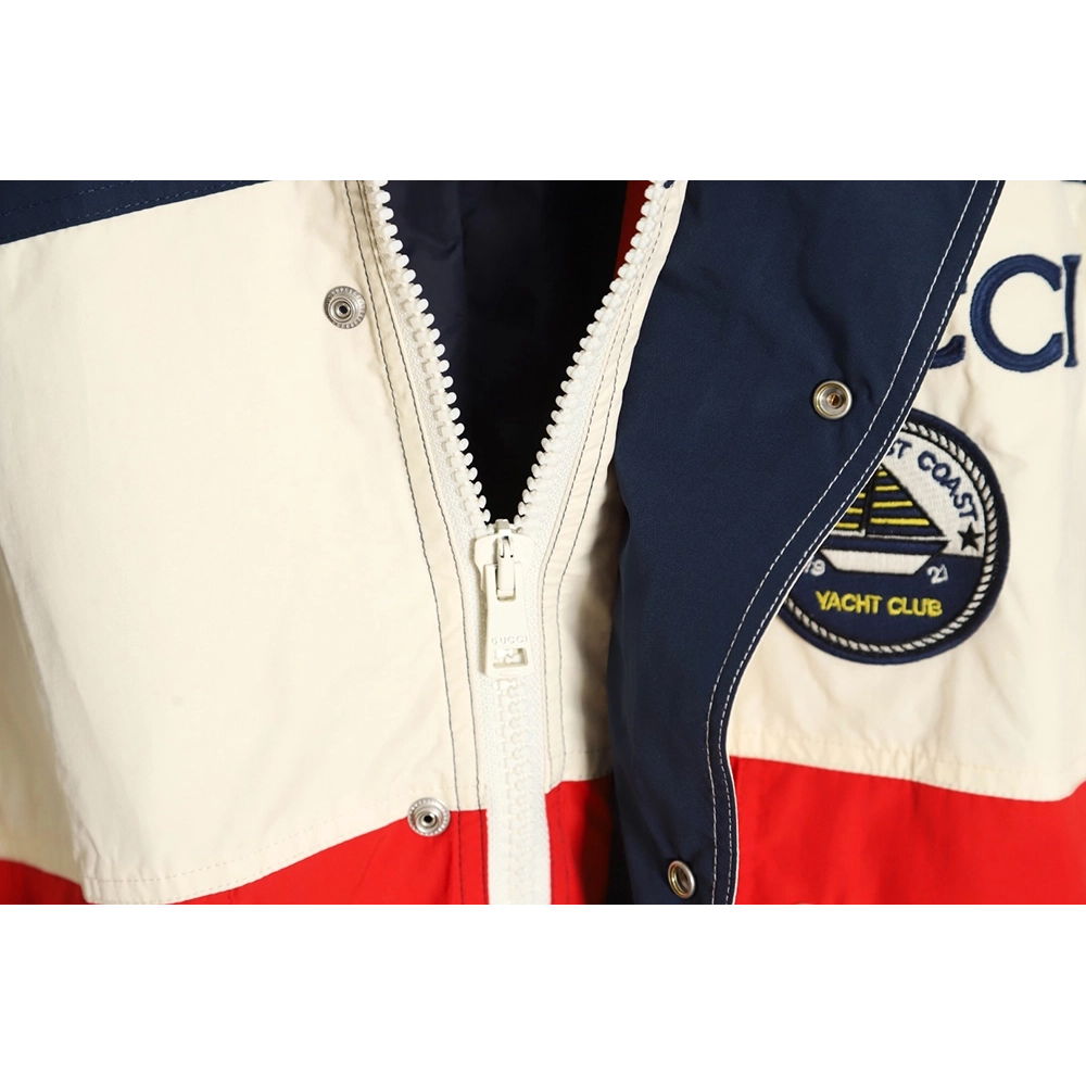 Gucci 2023 Autumn and Winter New Style Contrast Color Casual TwoWear Vest Jacket,Gucci Jacket,Jacket,APPAREL