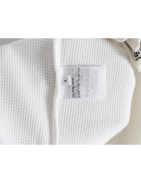 Thom Browne Classic Waffle Jacket,Thom Browne Jacket,Jacket,APPAREL