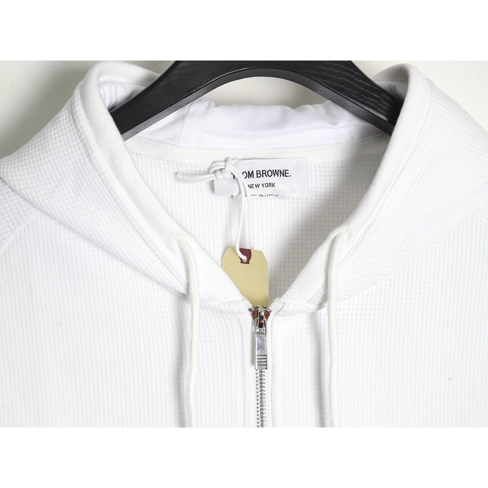 Thom Browne Classic Waffle Jacket,Thom Browne Jacket,Jacket,APPAREL