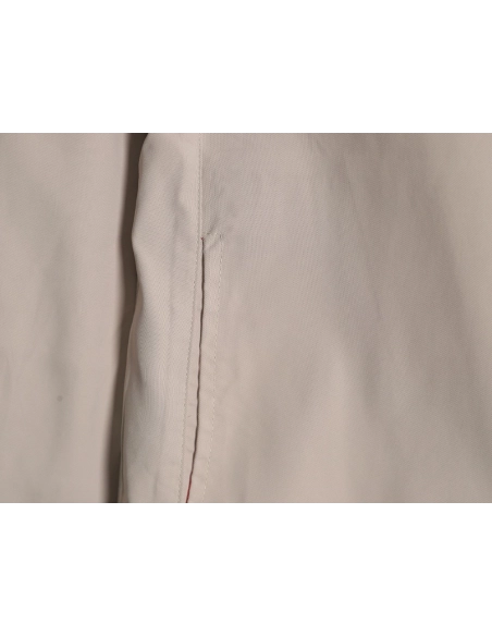 Thom Browne Nylon White Four Stripe Shirt Jacket,Thom Browne Jacket,Jacket,APPAREL