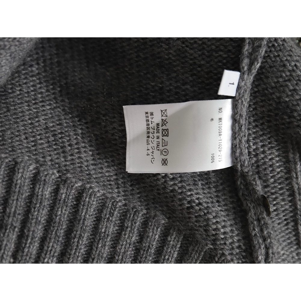 Thom Browne Sailboat Australian Wool Hooded Jacket TSK1,Thom Browne Jacket,Jacket,APPAREL