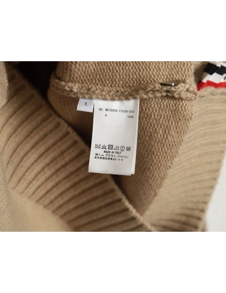 Thom Browne Sailboat Australian Wool Hooded Jacket,Thom Browne Jacket,Jacket,APPAREL