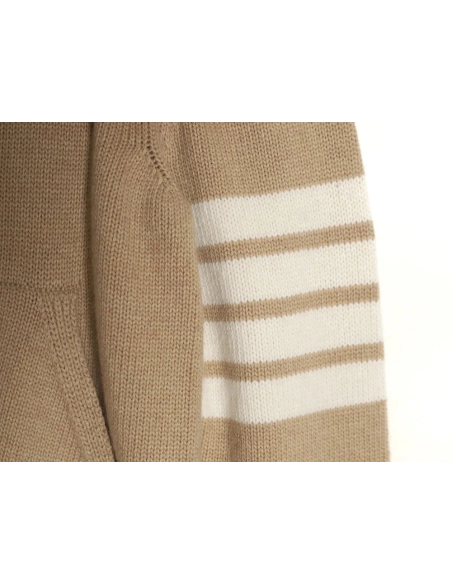 Thom Browne Sailboat Australian Wool Hooded Jacket,Thom Browne Jacket,Jacket,APPAREL