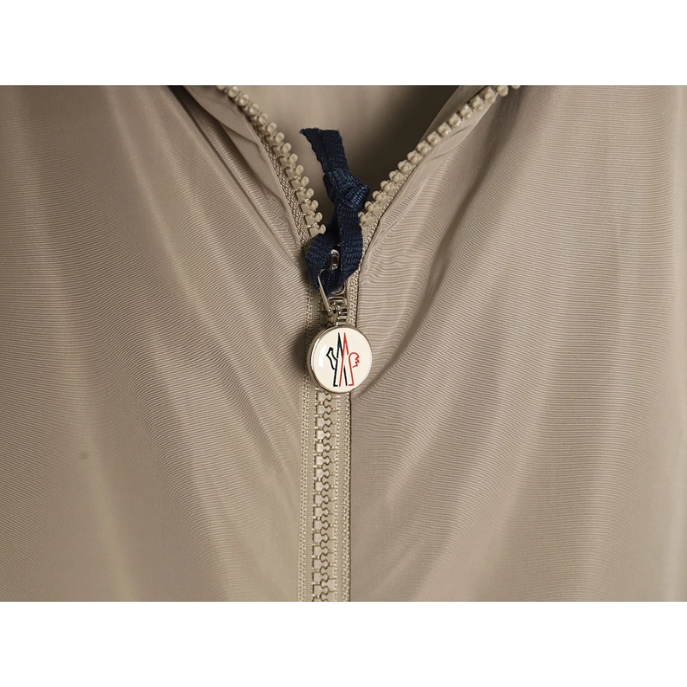 Moncler Tricolor Trim Sleeve Striped Hooded Jacket,Moncler Jacket,Jacket,APPAREL