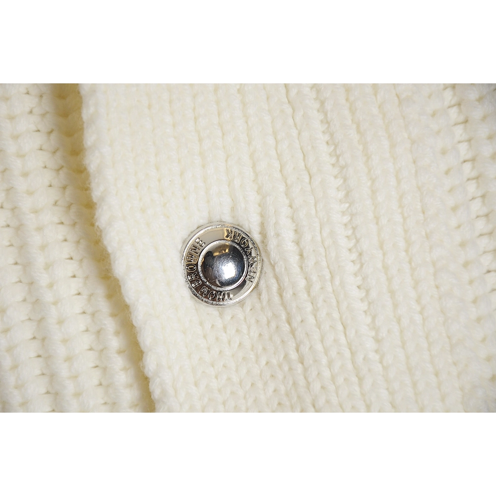 THOM BROWNE 20FW Chunky stitch zip lapel jacket,Thom Browne Jacket,Jacket,APPAREL