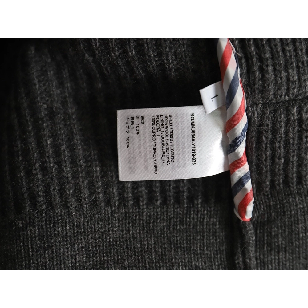 Thom Browne Heavy Wool Jacket TSK2,Thom Browne Jacket,Jacket,APPAREL