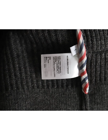 Thom Browne Heavy Wool Jacket TSK2,Thom Browne Jacket,Jacket,APPAREL