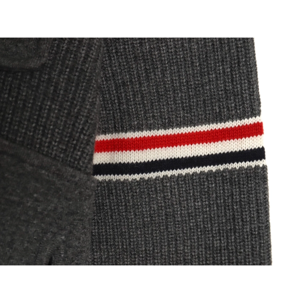 Thom Browne Heavy Wool Jacket TSK2,Thom Browne Jacket,Jacket,APPAREL