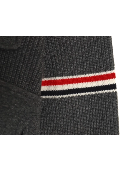 Thom Browne Heavy Wool Jacket TSK2,Thom Browne Jacket,Jacket,APPAREL