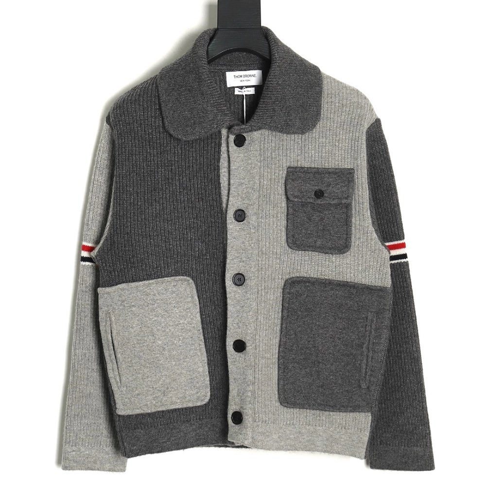 Thom Browne Heavy Wool Jacket,Thom Browne Jacket,Jacket,APPAREL