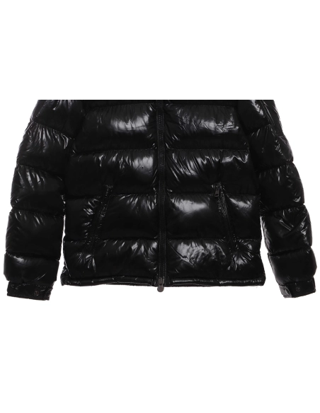 moncler solid color arm pocket down jacket,Moncler Jacket,Jacket,APPAREL