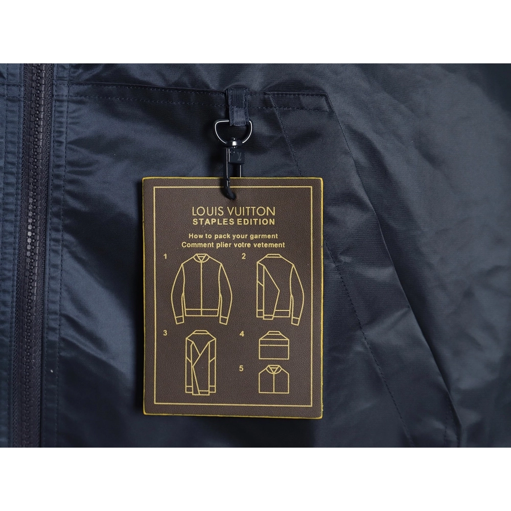 Louis Vuitton Doublesided Jacket with Jacquard Pattern TSK1,Louis Vuitton Jacket,Jacket,APPAREL