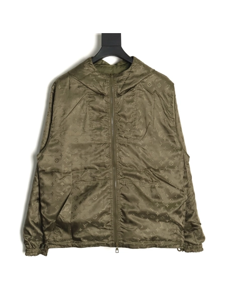 Louis Vuitton Doublesided Jacket with Jacquard Pattern,Louis Vuitton Jacket,Jacket,APPAREL