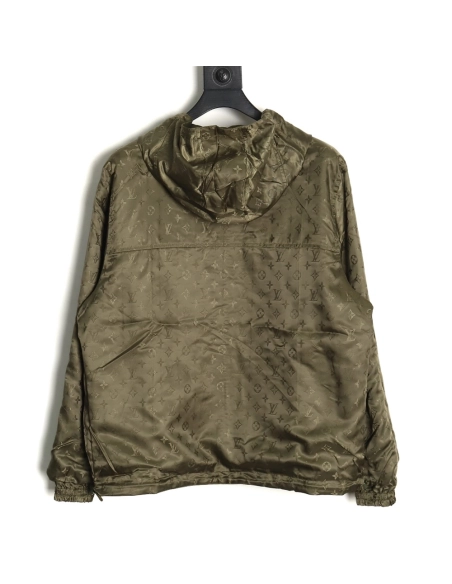 Louis Vuitton Doublesided Jacket with Jacquard Pattern,Louis Vuitton Jacket,Jacket,APPAREL