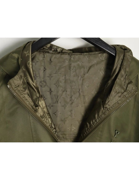 Louis Vuitton Doublesided Jacket with Jacquard Pattern,Louis Vuitton Jacket,Jacket,APPAREL