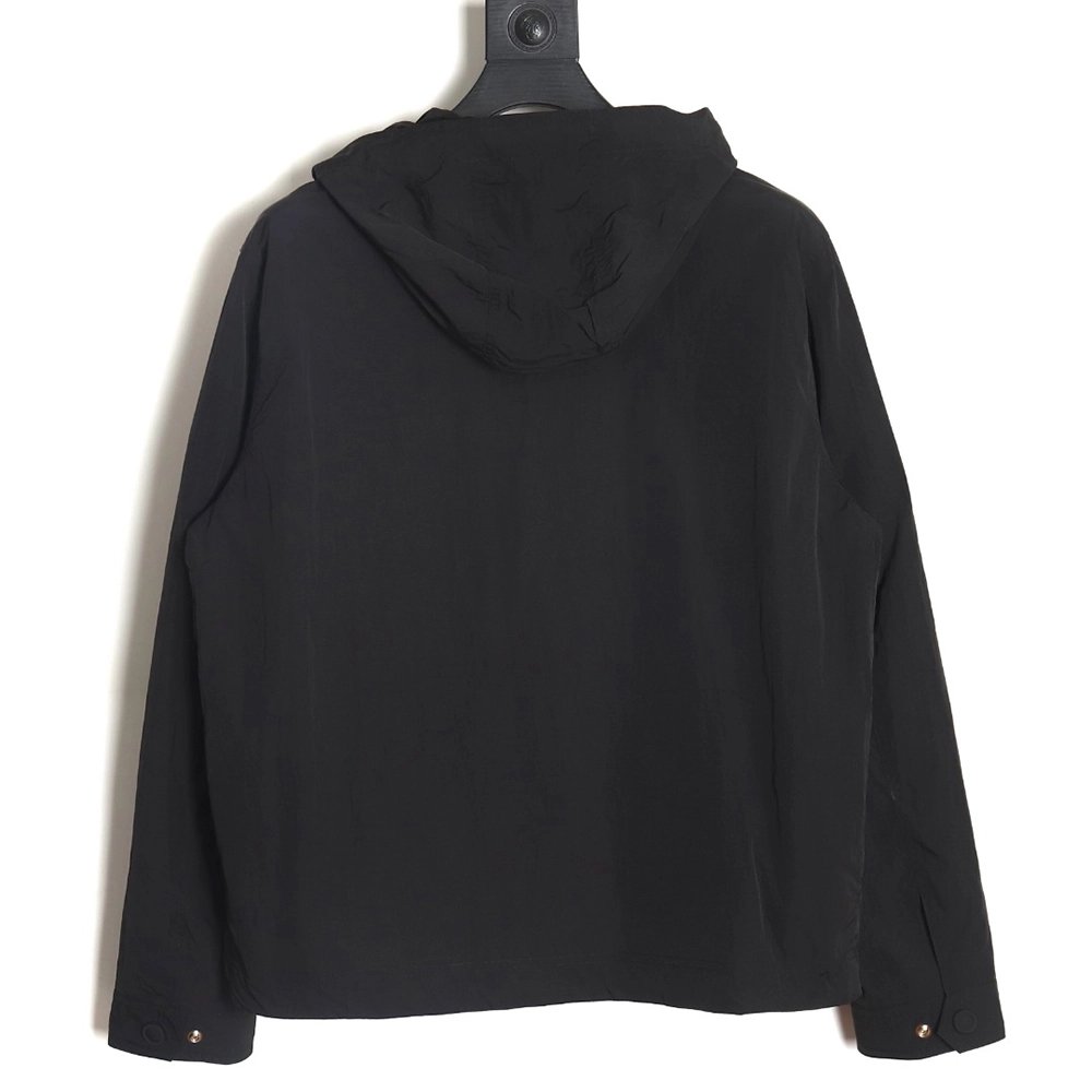 DIOR 24SS grosgrain hooded thin jacket,Dior Jacket,Jacket,APPAREL