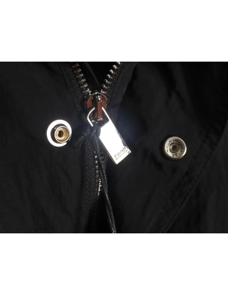 DIOR 24SS grosgrain hooded thin jacket,Dior Jacket,Jacket,APPAREL
