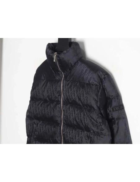 Dior Dior 23FW dark pattern allover printed down jacket_CM_4,Dior Jacket,Jacket,APPAREL