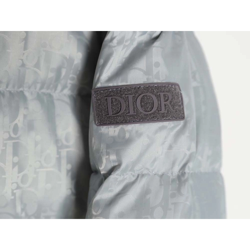 Dior Dior 23FW dark pattern allover printed down jacket,Dior Jacket,Jacket,APPAREL