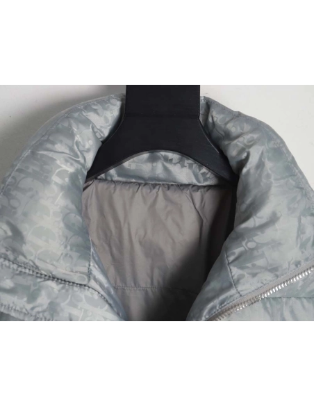 Dior Dior 23FW dark pattern allover printed down jacket,Dior Jacket,Jacket,APPAREL