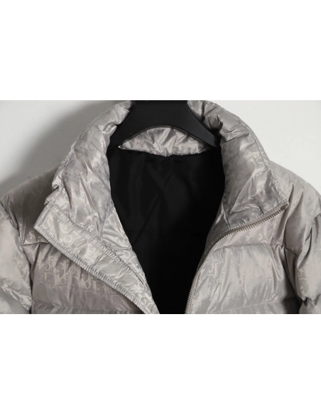 Dior 20FW all over printed dark pattern presbyopic down jacket,Dior Jacket,Jacket,APPAREL