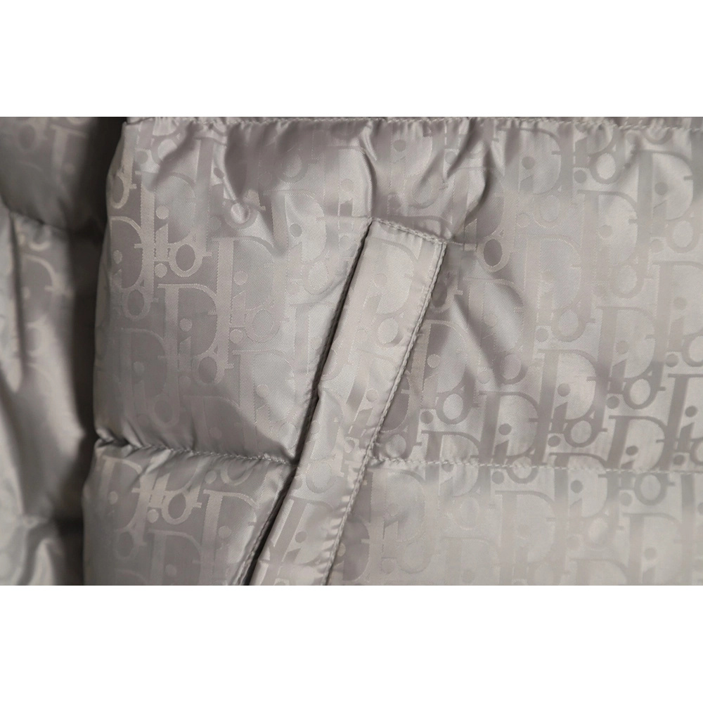 Dior 20FW all over printed dark pattern presbyopic down jacket,Dior Jacket,Jacket,APPAREL