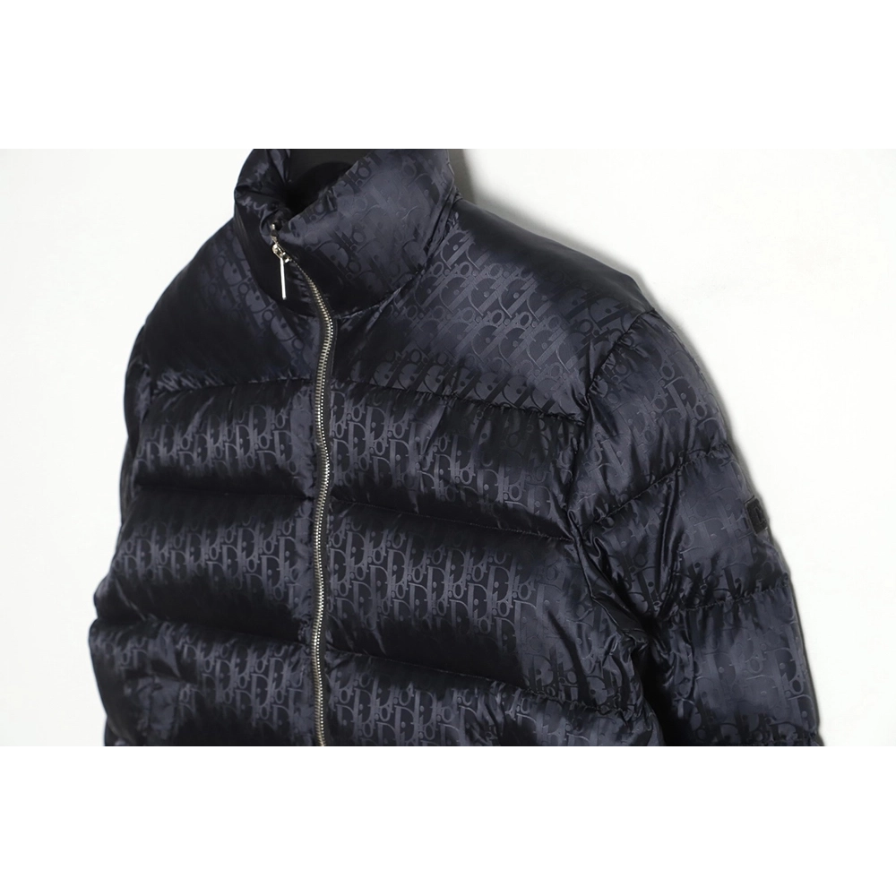 Dior 20FW all over printed dark pattern presbyopic down jacket,Dior Jacket,Jacket,APPAREL