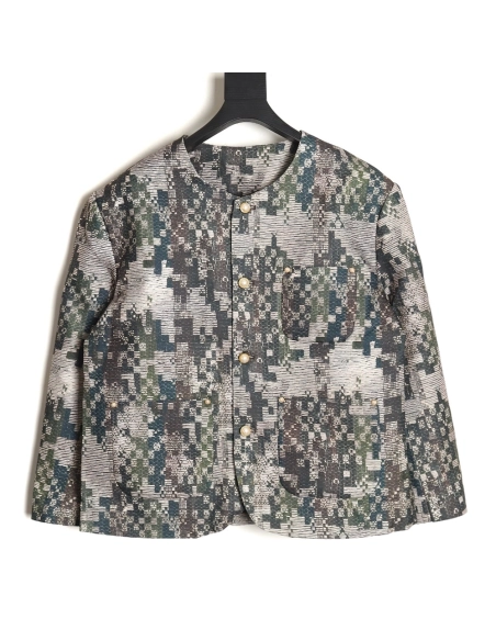 Louis Vuitton 24ss camouflage checkerboard jacket,Louis Vuitton Jacket,Jacket,APPAREL