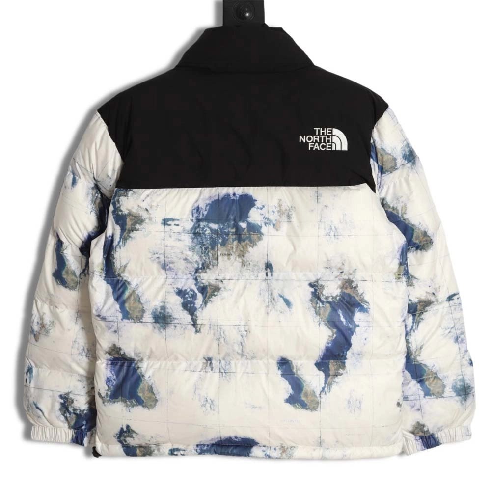 The North Face TNF North Face Nuptse 1996 large plaid earth print down jacket,The North Face Jacket,Jacket,APPAREL