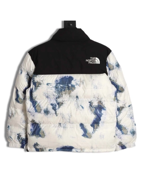 The North Face TNF North Face Nuptse 1996 large plaid earth print down jacket,The North Face Jacket,Jacket,APPAREL