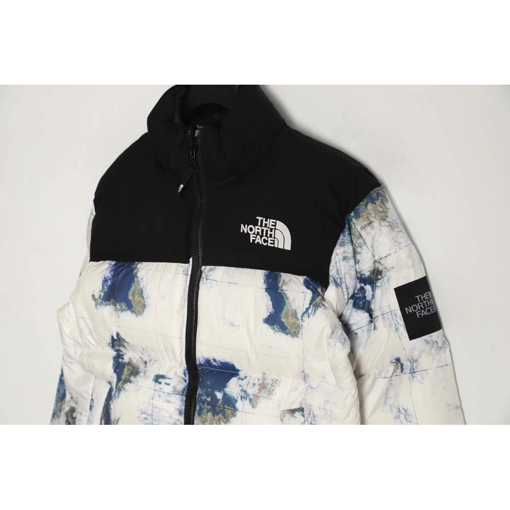 The North Face TNF North Face Nuptse 1996 large plaid earth print down jacket,The North Face Jacket,Jacket,APPAREL