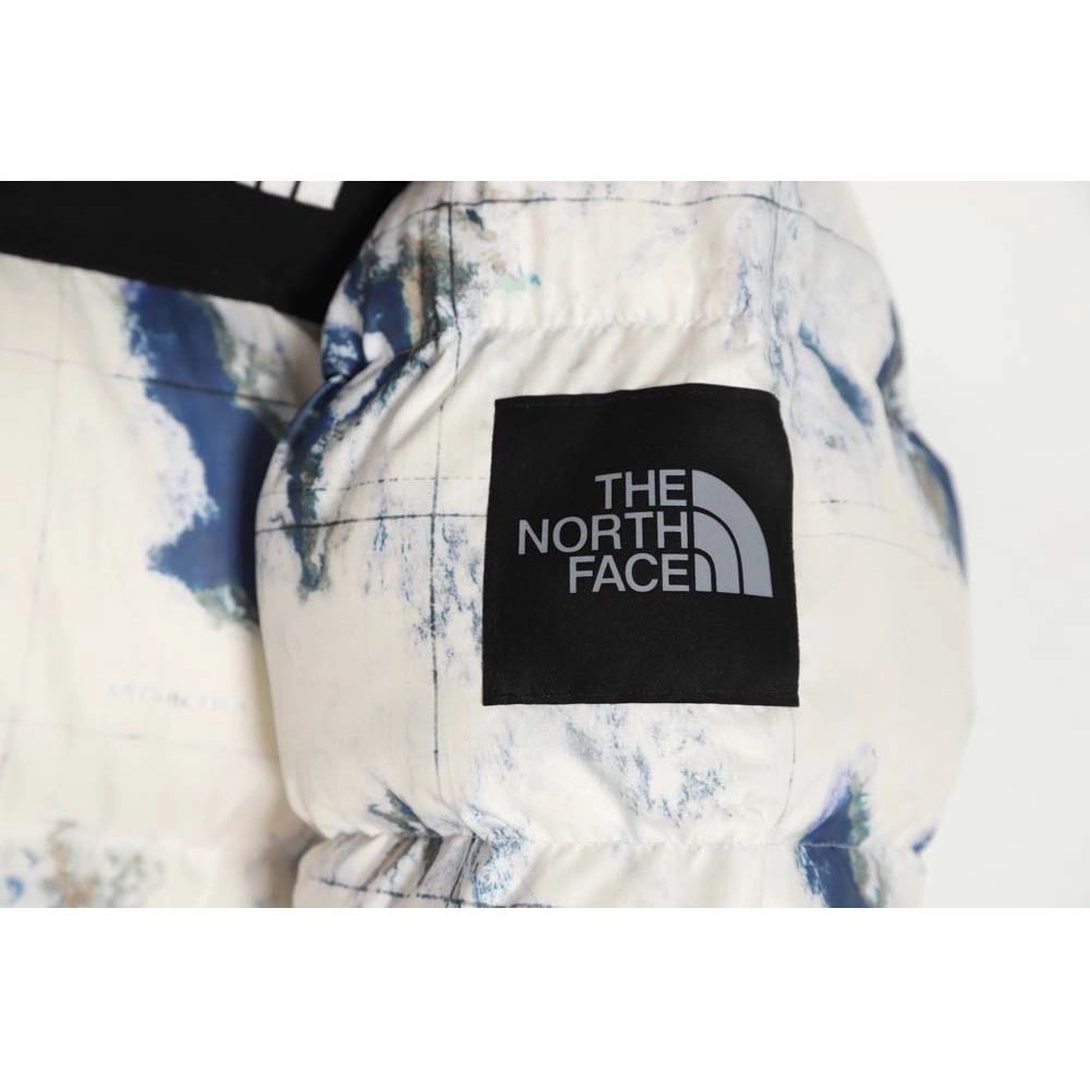 The North Face TNF North Face Nuptse 1996 large plaid earth print down jacket,The North Face Jacket,Jacket,APPAREL
