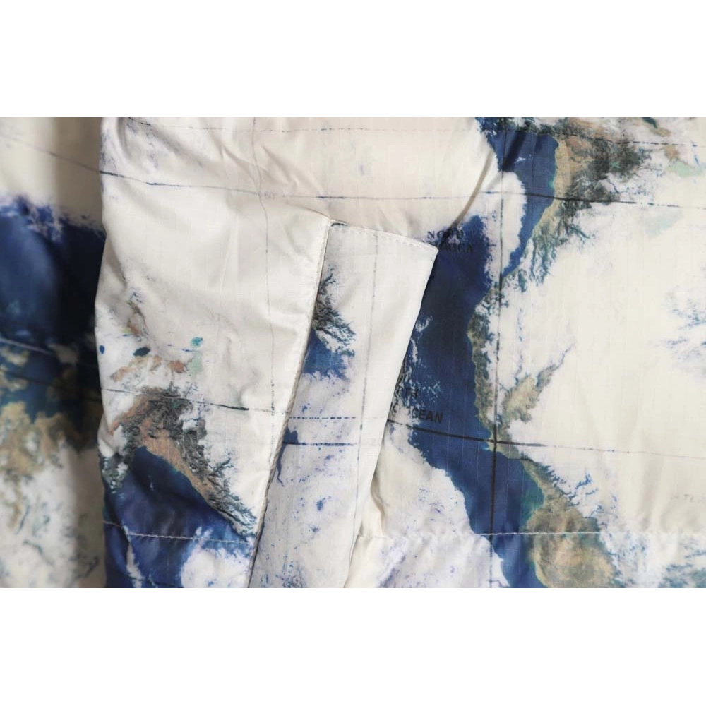 The North Face TNF North Face Nuptse 1996 large plaid earth print down jacket,The North Face Jacket,Jacket,APPAREL