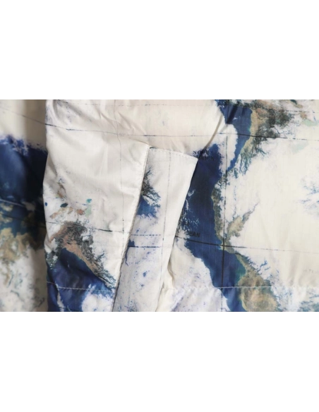 The North Face TNF North Face Nuptse 1996 large plaid earth print down jacket,The North Face Jacket,Jacket,APPAREL