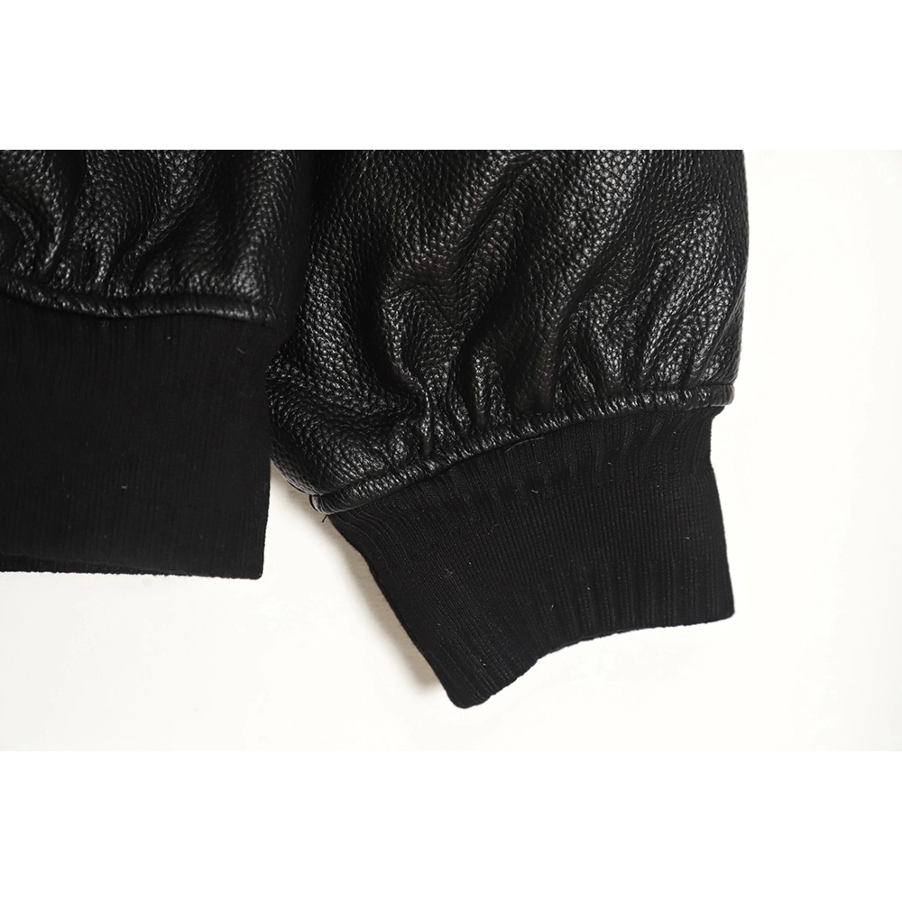 Givenchy 23FW patchwork leather baseball jacket,Givenchy Jacket,Jacket,APPAREL